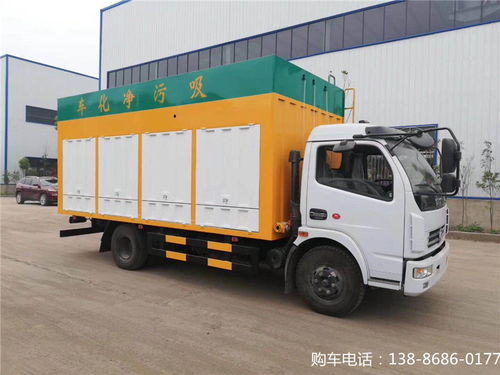 湖南省清洗吸污車與垃圾處理車產品展示